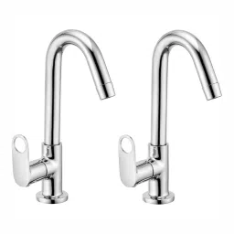 GENERIC Prime Sink Tap Brass Chrome Finish Silver, FG2026 (Pack of 2)-image-80