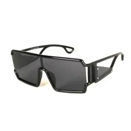 Voyage Light Brown Wayfarer UV Protection Unisex Sunglasses-image-38