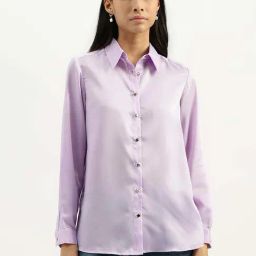 United Colors of Benetton Purple Regular Fit Shirt-picture-11
