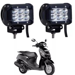 Cartronics 18W 6 Led Aluminum Bar Light/Fog Light for Yamaha Fascino-47