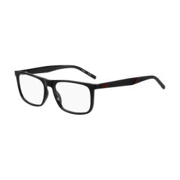 HUGO Black Rectangular Eye Frames for Men-image-90