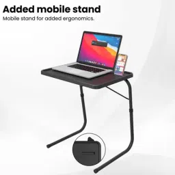 Portronics My Buddy F Multipurpose Movable & Adjustable Laptop Table (Black) image 5