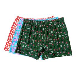 BLOSSOM Girls Pack Of 3 Printed Cotton Assorted Boy Short Briefs-5
