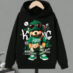 Bolly Lounge Boys Green Cotton Regular Fit Printed Sweatshirt-image-99