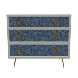 Casagold Indigo Inlay Chest of Drawers - Geo-image-78