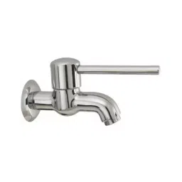 PLUMBER AZTEC Bib Cock Elbow Action with Wall Flange, AZT-2123-24