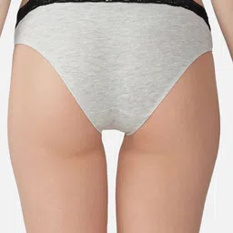 Carlton London Pack Of 3 Assorted Seamless Hipster Briefs CL-BK-S-ASST-PO2 image 2