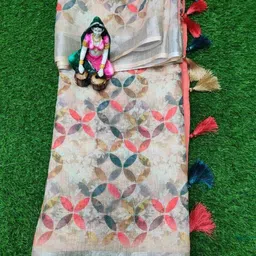 J 6 DESIGNER Floral Woven Design Saree-picture-41