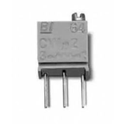 TT Electronics 1 kΩ Through Hole Tri mmer Potentiometer 0.25 W @ 85 °C Side Adjust TT ElectronicsBI 64, 64XR1KLF (Pack of 5)-image-54