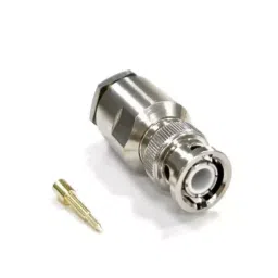 RS PRO BNC Connector 50 Ω Straight Cable Mount Coaxial, 2469443-48