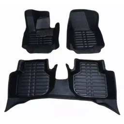 Oscar 5D Black Foot Mat For Tata Indigo Marina 2004-2010 Set-image-89