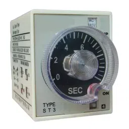 Sibass Electric Timer with CE Mark 0.5-5 Sec/50 Sec/5 Min/30 Min, SE-ST3PA-C (Pack of 100)-18