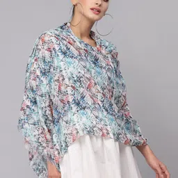 J Style Women Printed Stole with Fringed Border-image-61
