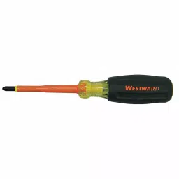 Westward Insulated Phillips Screwdriver 76.2 mm (3 Inch) Tip Size, 5UFX0-15