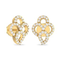 PC Jeweller Dowan 22 kt Gold Earrings-picture-8