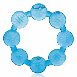 BeeBaby Ring Shaped Water Filled Teether With Carry Case - Blue-28