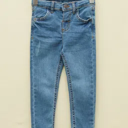 LC Waikiki Solid Skinny Fit Jeans - Blue-picture-12