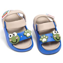 KIDLINGSS Frog Applique Detailed Clogs - Grey-picture-23