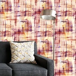 ArtzFolio Printed UV-Resistant Anti-Bacterial Abstract Watercolor Spots Peel & Stick Wallpaper-image-92