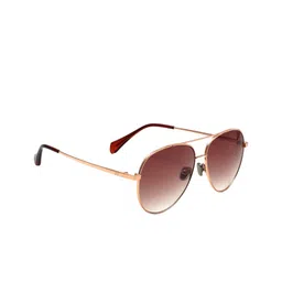 French Connection Unisex Aviator Sunglasses with UV Protected Lens FC 7448 C1-13