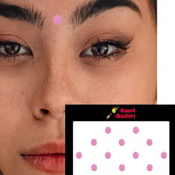 Comet Busters Set Of 13 Round Bindis image 5