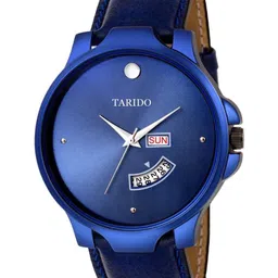 TARIDO Men Dial & Leather Straps Analogue Watch TD3119SL04-image-81
