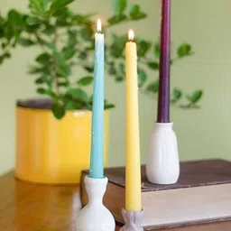The Wishing Chair Yellow 4 Pieces Pillar Candle-image-68