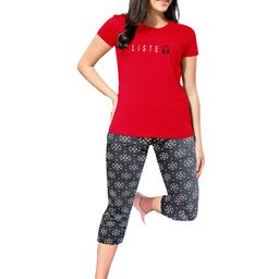 BAESD Women Pure Cotton Printed Night Suits-image-70