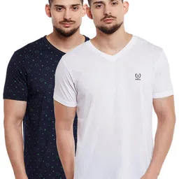 VIMAL JONNEY Men Pack of 2 T-shirts-image-87