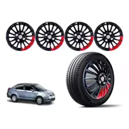 Auto Pearl RS17 Press Type Wheel Cover with Retention Ring For Maruti Swift Dzire (Pack of 4 Pcs)-image-69