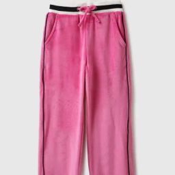 United Colors of Benetton Girls Pink Polyester Solid Track Pants-image-53