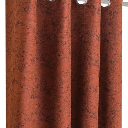 Romee Brown Polyester Self Curtains and Sheers image 2