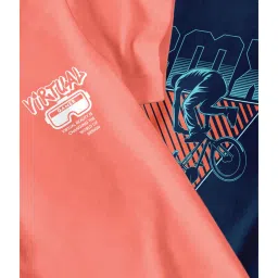 Codez Kids Multicolor Printed T-Shirt (Pack Of 2) image 4