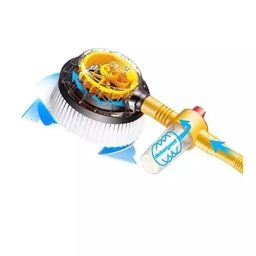 GENERIC 12.7 mm (1/2 Inch) (DN15) garden hose Car Washing Tap Brush With Spray Gun-30