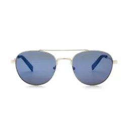 Nautica NA4641P Blue Polarized Pilot Sunglasses-image-20