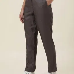 Fabindia Grey Mid Rise Pants-image-95