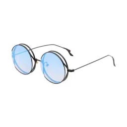 Ted Smith Brown Round UV Protection Unisex Sunglasses-image-93