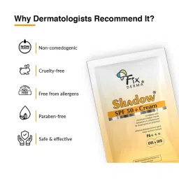 Fixderma Shadow SPF 50+ PA+++ Cream - 10 gm image 4