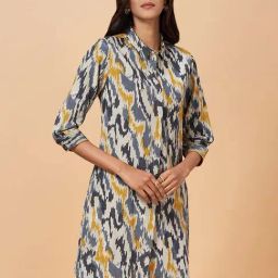 Marigold Lane Multicolored Printed A Line Kurti-picture-19