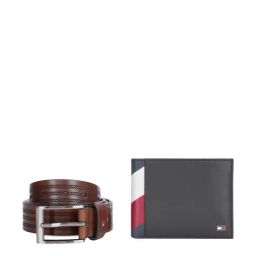 TOMMY HILFIGER Lages Brown Casual Leather Wallet With Belt For Men-18