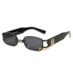Voyage Black Rectangular UV Protection Unisex Sunglasses-picture-15