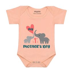 Arvesa My First Mothers DayPrinted Romper-13