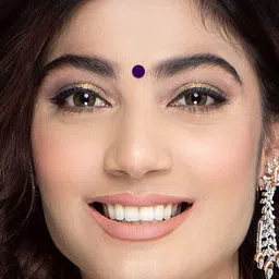 Comet Busters Set Of 5 Bindiful Beautiful Traditional Designer Bindi - Purple image 4