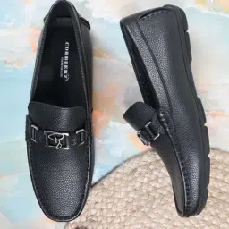 Cobblerz Men's Black Casual Loafers-picture-26