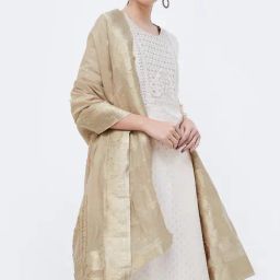 Melange by Lifestyle Beige Printed Dupatta-14