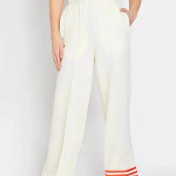 Adidas Originals White Loose fit NEUCL Trackpants-picture-28