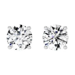 Sparkles Lab Grown Diamond 14k (585) White Gold Earrings for Women-picture-44