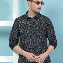 Canary London Men Smart Slim Fit Floral Opaque Printed Casual Shirt-picture-44