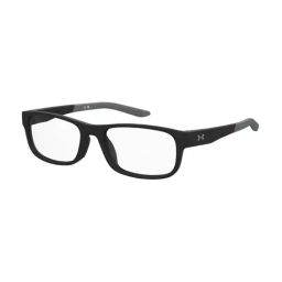 UNDER ARMOUR Matte Black Rectangular Eye Frames for Men-image-87