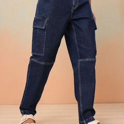 Mast & Harbour Men Tapered Fit Mid-Rise Stretchable Jeans-image-31